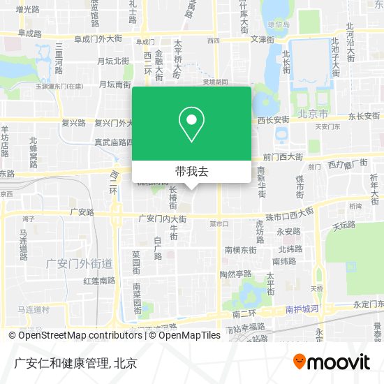 广安仁和健康管理地图