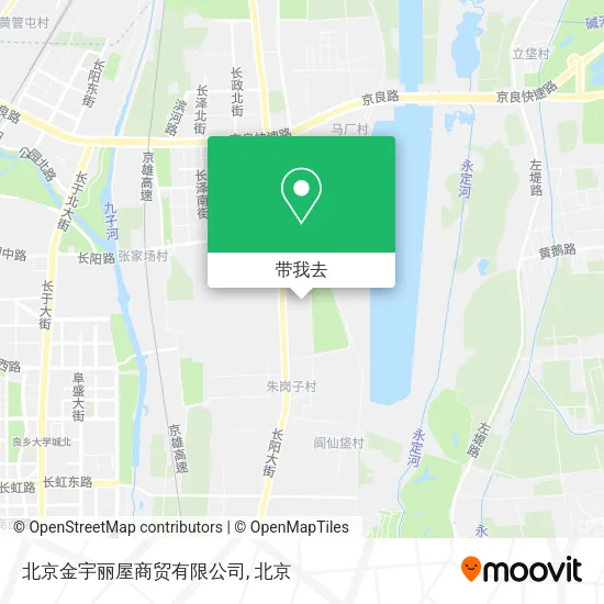 北京金宇丽屋商贸有限公司地图
