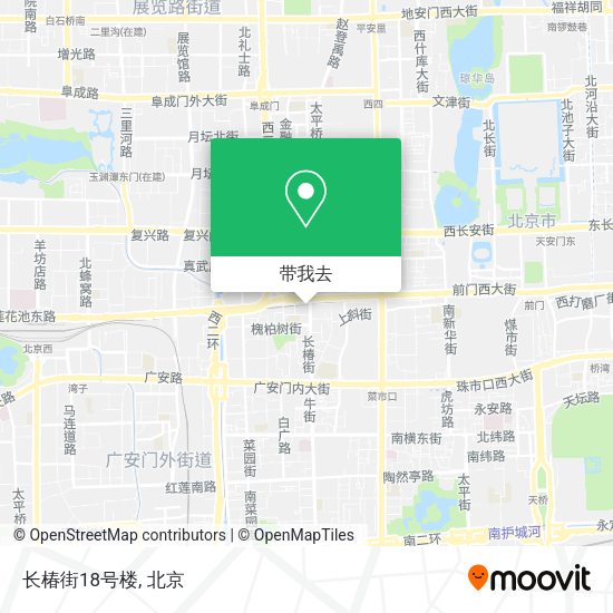 长椿街18号楼地图