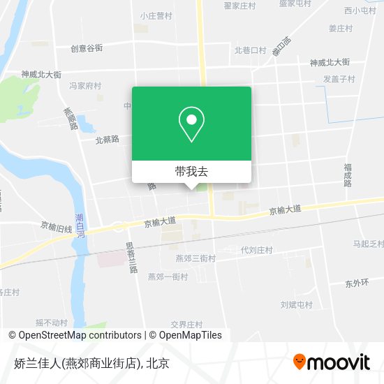 娇兰佳人(燕郊商业街店)地图