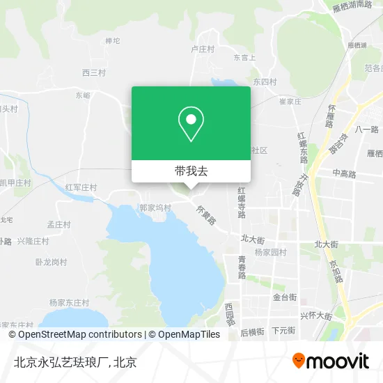 北京永弘艺珐琅厂地图