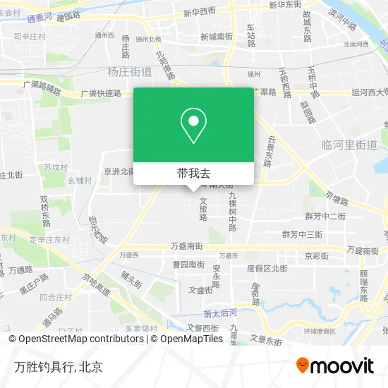 万胜钓具行地图