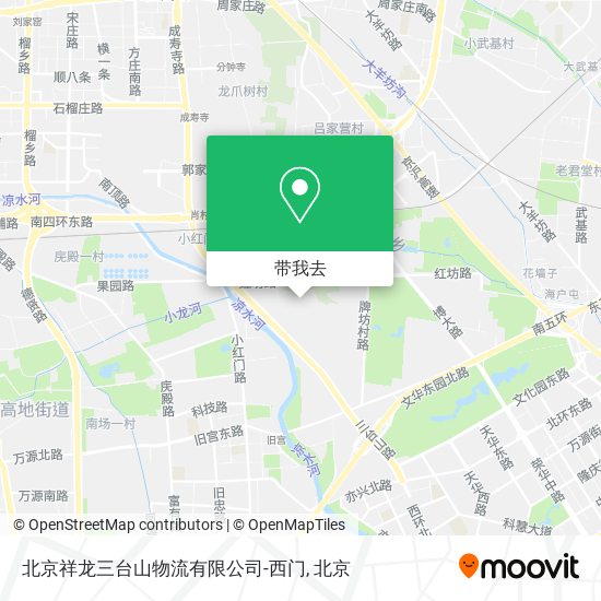 北京祥龙三台山物流有限公司-西门地图