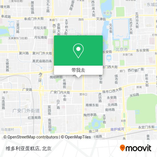 维多利亚蛋糕店地图