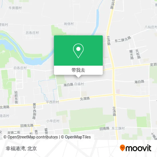 幸福港湾地图
