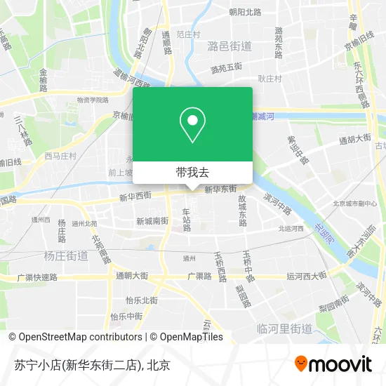 苏宁小店(新华东街二店)地图