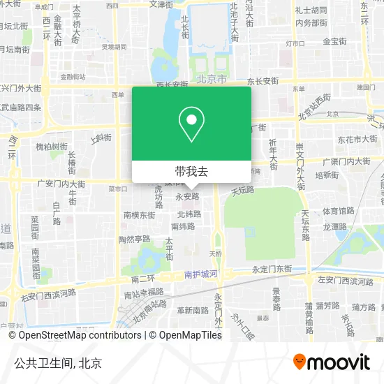 公共卫生间地图