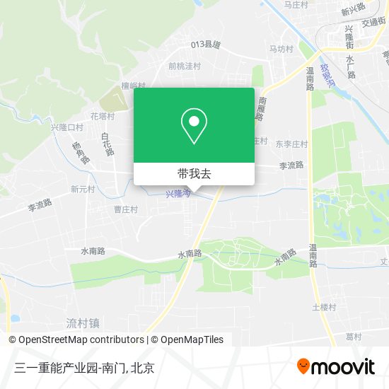 三一重能产业园-南门地图