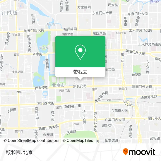 頣和園地图