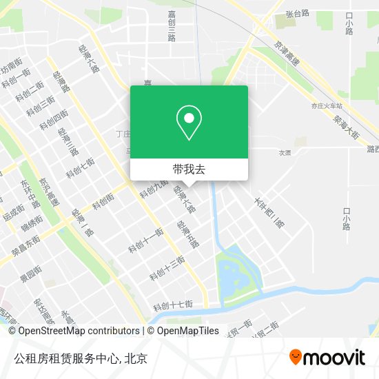 公租房租赁服务中心地图