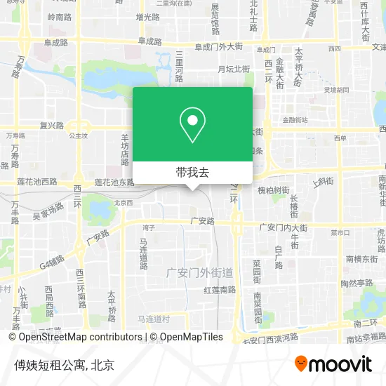 傅姨短租公寓地图