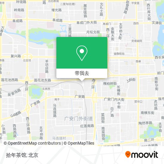 拾年茶馆地图