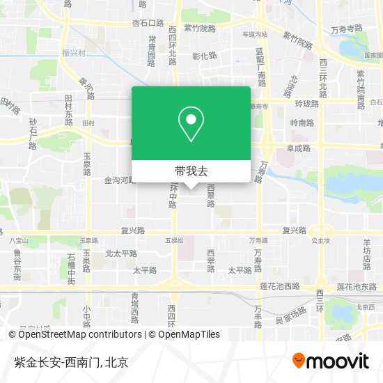 紫金长安-西南门地图