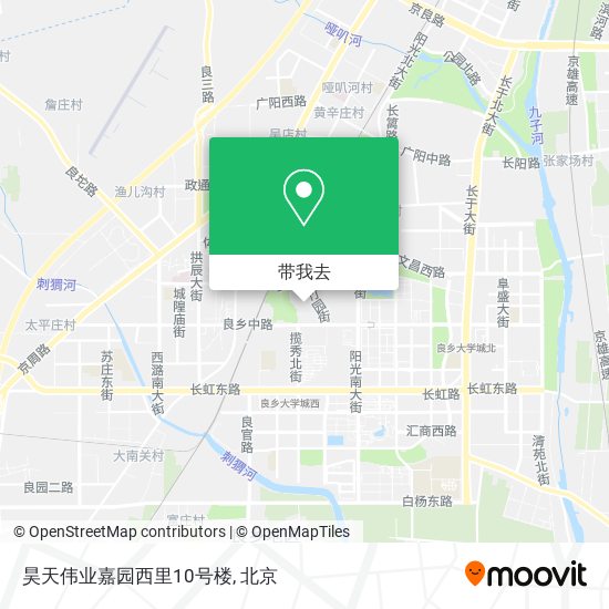 昊天伟业嘉园西里10号楼地图