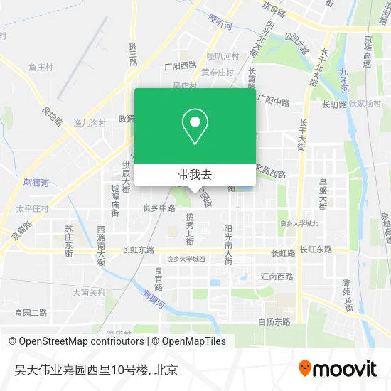 昊天伟业嘉园西里10号楼地图