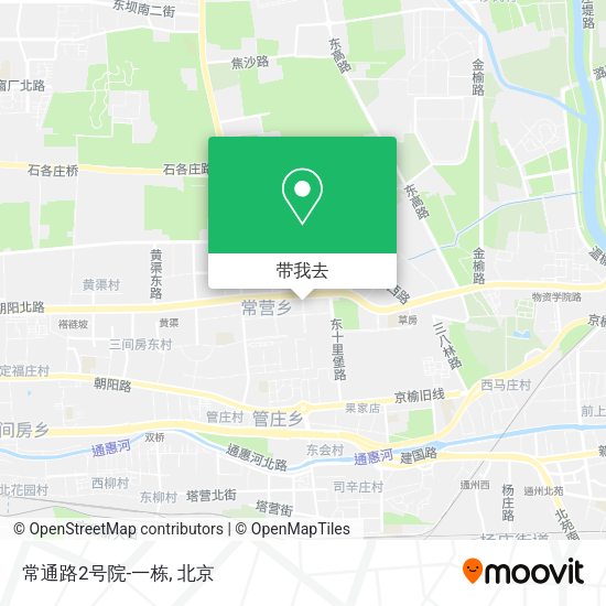 常通路2号院-一栋地图