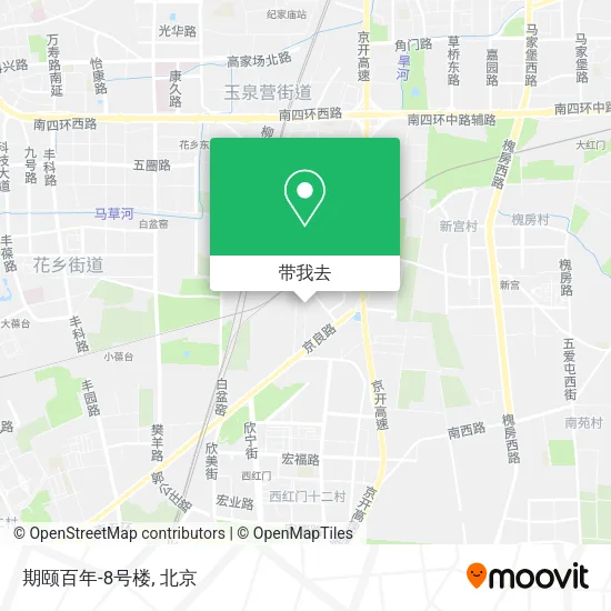 期颐百年-8号楼地图