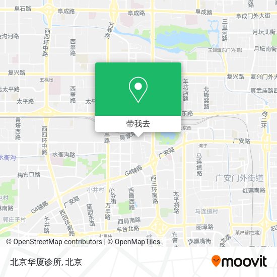 北京华厦诊所地图
