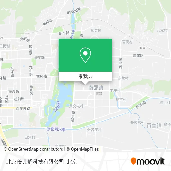 北京倍儿舒科技有限公司地图