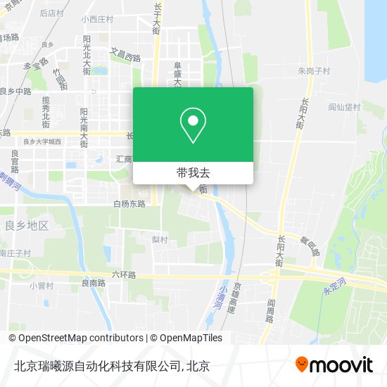 北京瑞曦源自动化科技有限公司地图
