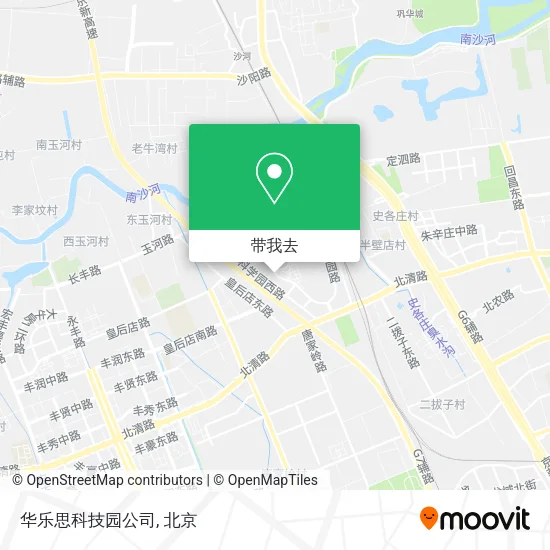 华乐思科技园公司地图