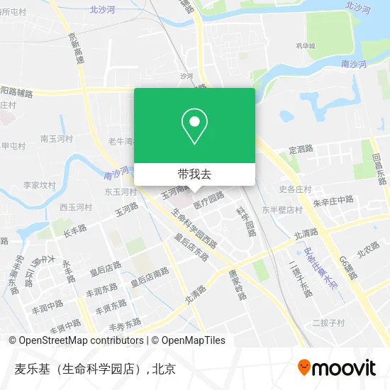 麦乐基（生命科学园店）地图