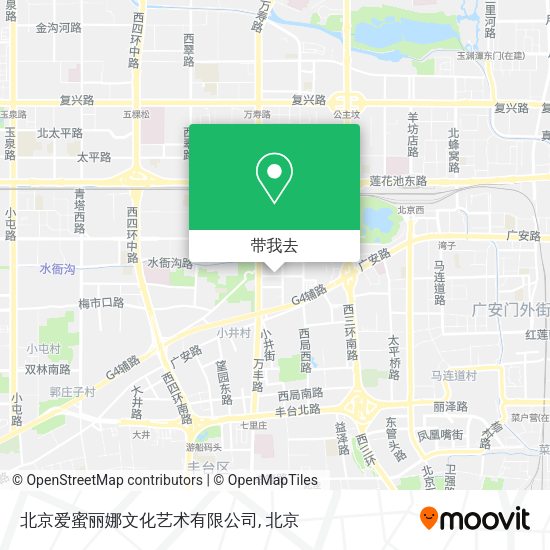 北京爱蜜丽娜文化艺术有限公司地图
