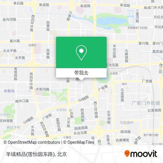 羊绒精品(莲怡园东路)地图
