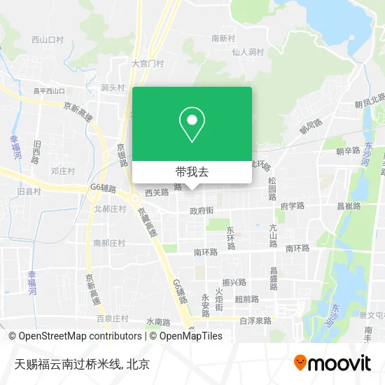 天赐福云南过桥米线地图