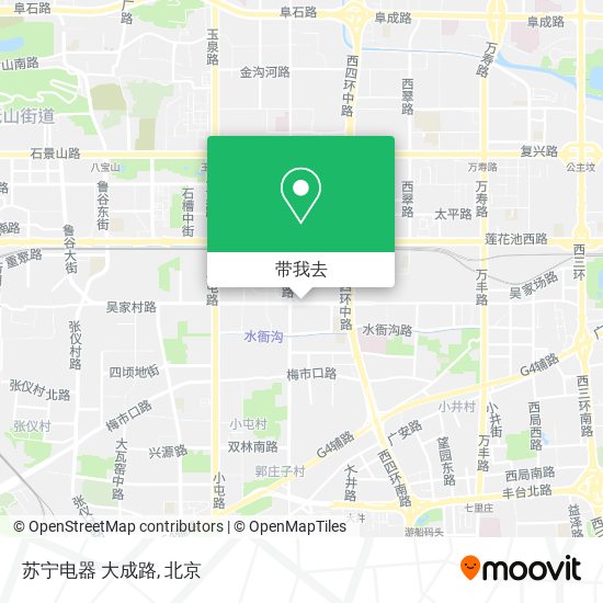苏宁电器 大成路地图