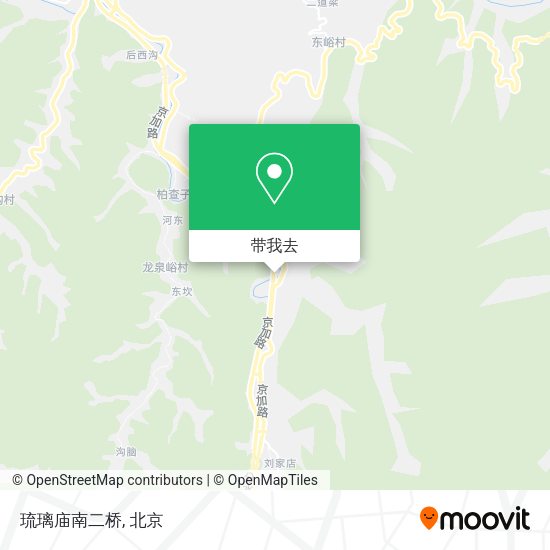 琉璃庙南二桥地图