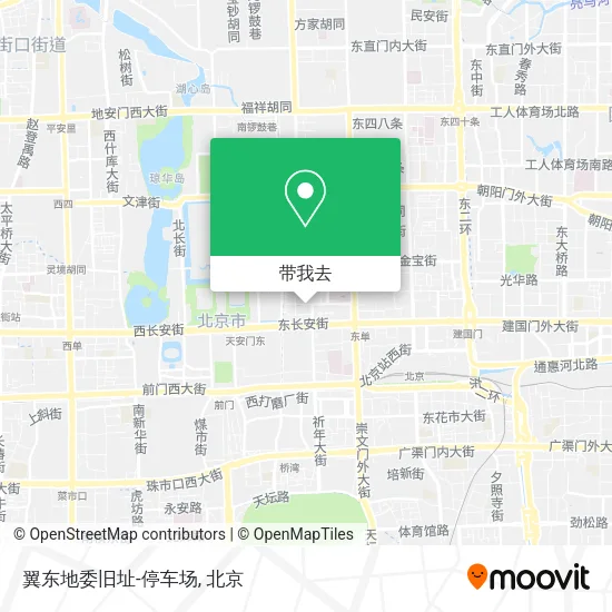 翼东地委旧址-停车场地图