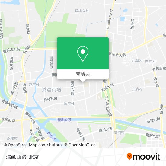 潞邑西路地图