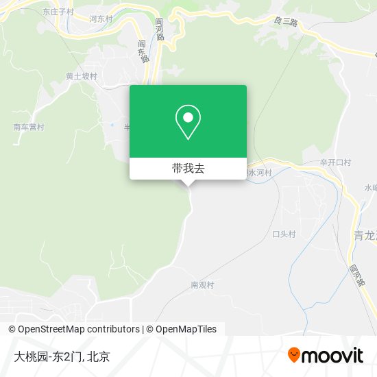 大桃园-东2门地图