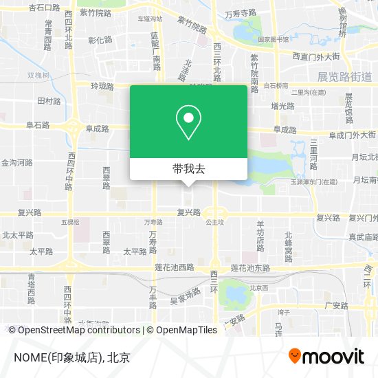 NOME(印象城店)地图