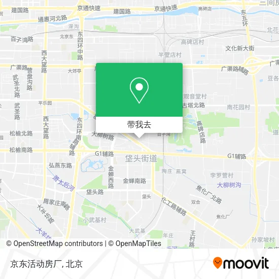 京东活动房厂地图