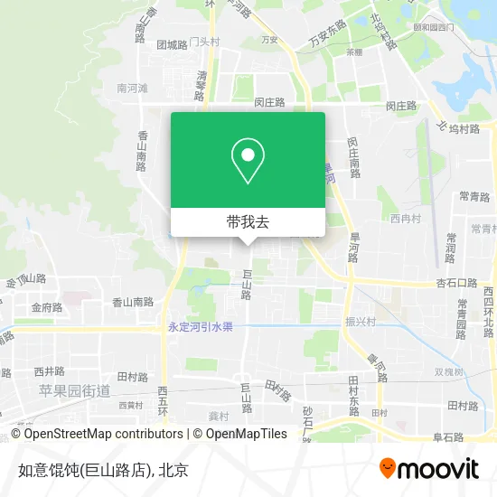 如意馄饨(巨山路店)地图