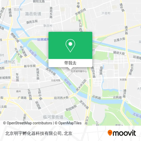 北京明宇孵化器科技有限公司地图