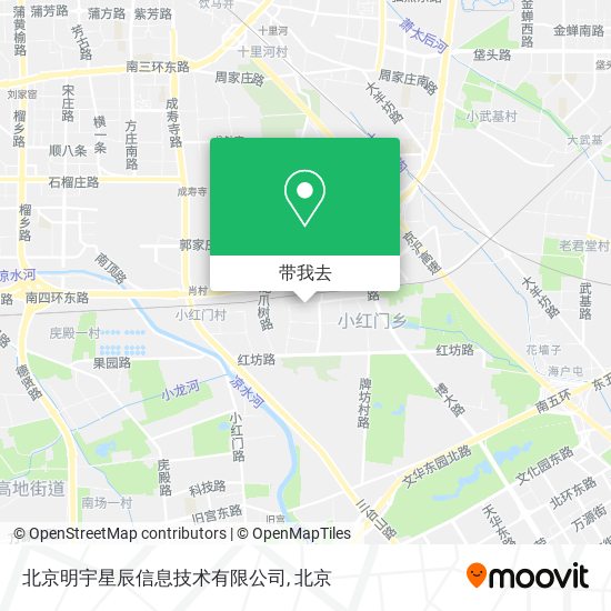 北京明宇星辰信息技术有限公司地图