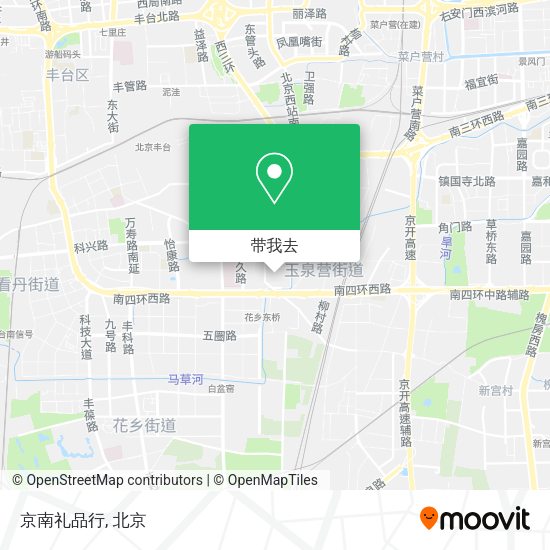 京南礼品行地图