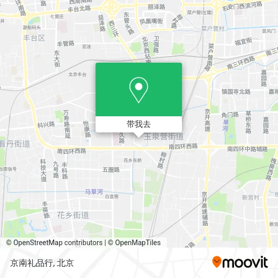 京南礼品行地图