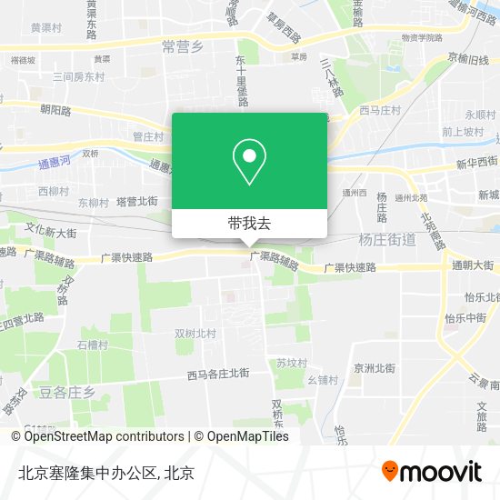 北京塞隆集中办公区地图