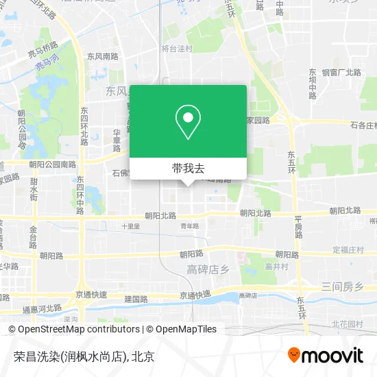 荣昌洗染(润枫水尚店)地图