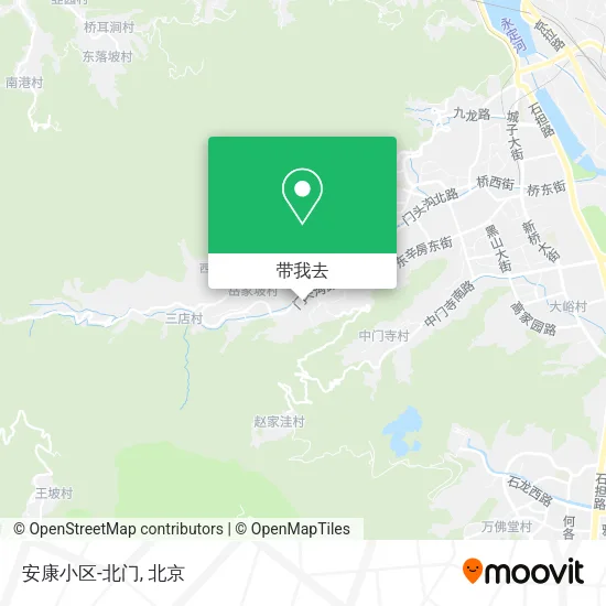 安康小区-北门地图
