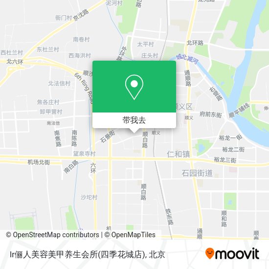 lr俪人美容美甲养生会所(四季花城店)地图
