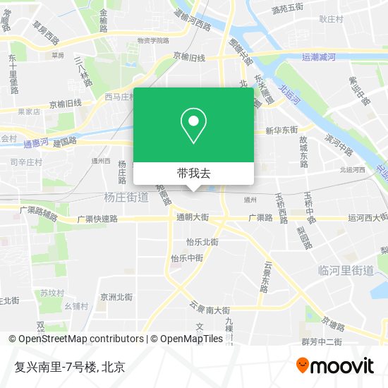 复兴南里-7号楼地图