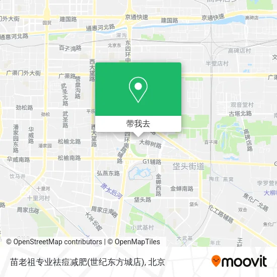 苗老祖专业祛痘减肥(世纪东方城店)地图