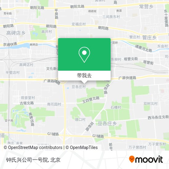 钟氏兴公司一号院地图