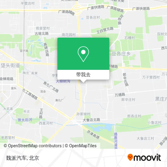 魏派汽车地图