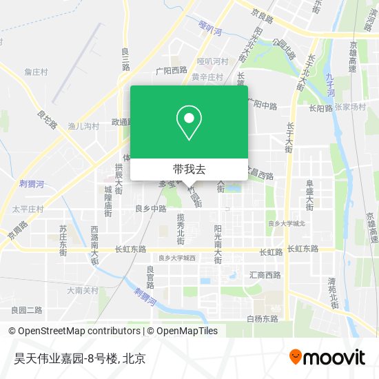 昊天伟业嘉园-8号楼地图